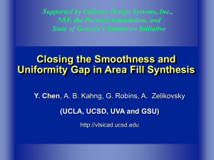 Closing the Smoothness and Uniformity Gap in Area Fill Synthesis