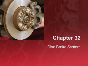 Chapter 3: Disc Brake System