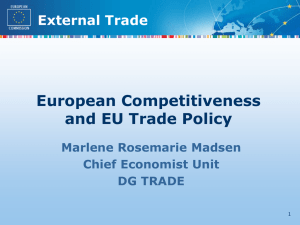 The European Union Trade Policy