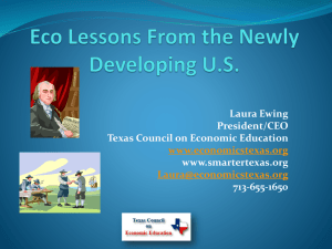 Eco-Lessons-Developing-US - Texas Council on Economic