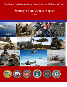 Strategic Plan Update - Department of Commerce