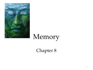 Sensory Memory