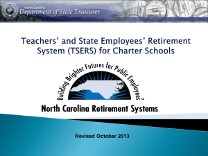 State Retirement System - the NC Office of Charter Schools Wiki!