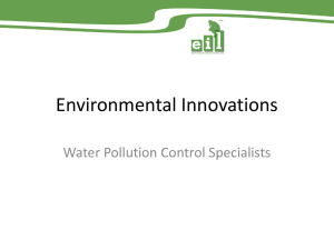 Environmental Innovations Presentation