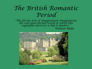 The British Romantic Period