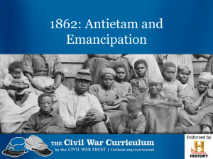 Antietam and Emancipation PPT