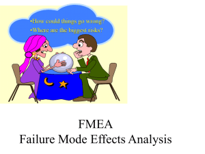 FMEA-a short lesson - World Colleges Information