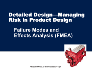 Integrated Product and Process Design
