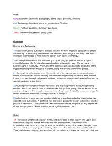 Mughal changes and continuities project