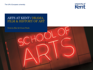 History of Art - University of Kent