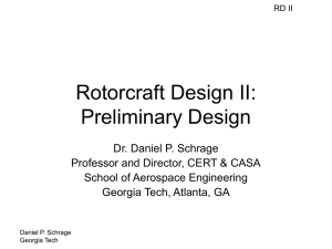 Rotorcraft Design II - Georgia Institute of Technology