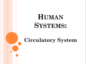 Human Systems: Circulatory System