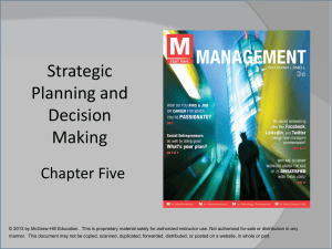 Operational planning - McGraw Hill Higher Education