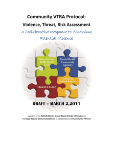 Community Threat Assessment Protocol