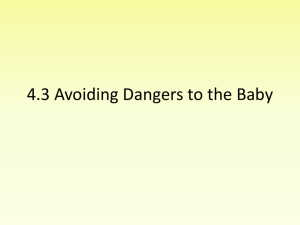 4.3 Avoiding Dangers to the Baby