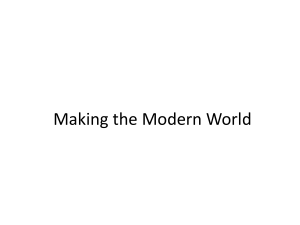 Making the Modern World