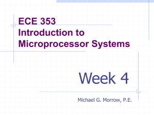 Week 2 PowerPoint - Michael G. Morrow