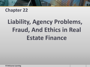 Real Estate Finance - PowerPoint - Ch 22