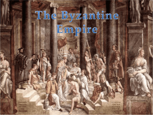 Byzantine Empire Final - 43-491-spring08-rome
