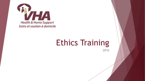 Ethics Training