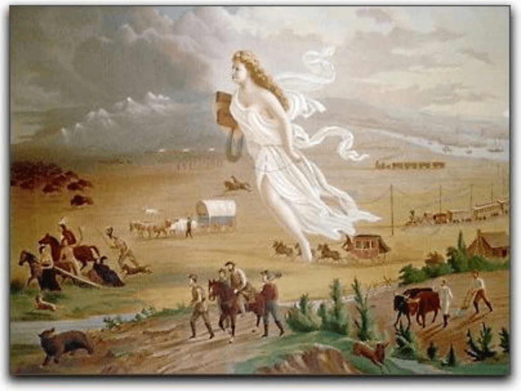 the idea of manifest destiny claimed that: