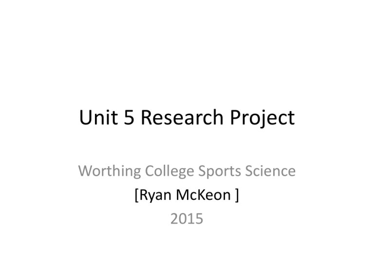 nvq 5 research project ideas