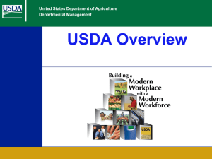 USDA Overview - Sandhills Chapter of MOAA