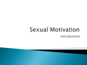 Sexual Motivation - Clinton Community College