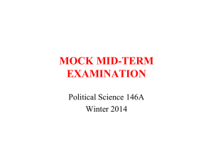 Mock Mid-Term Exam