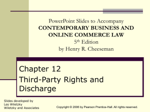 Chapter 012 - Third-Party Rights & Discharge