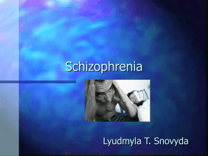 8 Schizophrenia