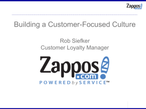 Build a Customer Service Culture