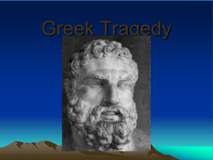Greek Tragedy and Antigone