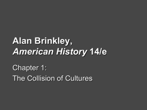 Brinkley Volume I Chapter I