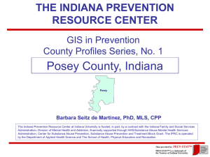 6. Posey County Archival Indicators of Risk