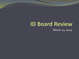 ID Board Review