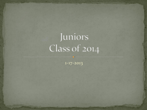 Junior-Presentation-1-17-2013 - Barr
