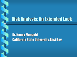 Risk Analysis