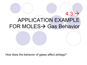 moles and airbags ppt