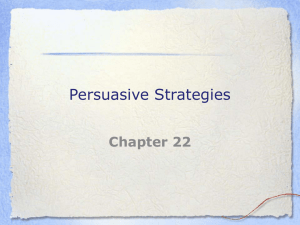 Persusasive and last chapters PowerPoint
