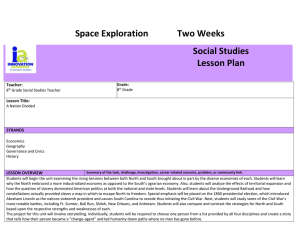 8th Social Studies Space Exploration
