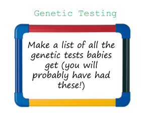 What is genetic screening and is it ethical?