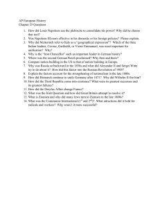 AP European History Chapter 25 Questions How did Louis