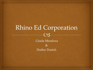 Rhino Ed Corporation
