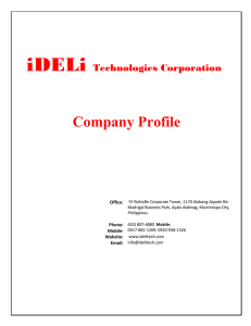 Company Profile - TEG - Taha Engineering Group