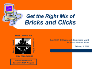 Bricks and Clicks - Center for IT and e