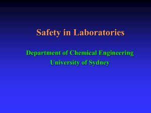 Laboratory safety