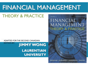 financial planning and forecasting financial statements