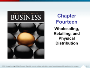 Chapter Fourteen - Cengage Learning