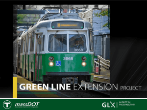 GLX Contract Presentation for MBTA Fiscal